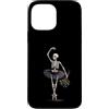 Spooky Ballet And Emo Aesthetic Dance Ar Custodia per iPhone 13 Pro Max Scheletro ballerina danza gotica rose appassite arte spettrale