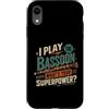 Bassoon Musician Gifts Custodia per iPhone XR Gioco Fagotto Qual è il tuo superpotere Musicista Umorismo
