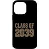 Kindie Collegiate Varsity Style Ts Custodia per iPhone 14 Pro Max Classe di 2039 Leopard Varsity scuola materna per bambini