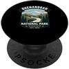 Shenandoah National Park Virginia Souven Logo vintage dell'orso di montagna della Virginia del parco nazionale di Shenandoah PopSockets PopGrip Adesivo