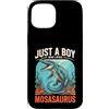 Mosasaurus Boy Prehistoric Ocean Reptile Custodia per iPhone 15 Solo un ragazzo che ama la creatura marina preistorica del Mosasauro