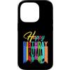 Birthday Celebration Apparel for Ryan Custodia per iPhone 14 Pro Buon compleanno Ryan colorato festa di compleanno uomini donne