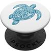Hawaii Tribal Tattoo Design Scuba Diving Tatuaggio tribale Hawaii Hawaii Tartaruga Marina Aloha PopSockets PopGrip Adesivo