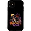 Coffee and Spells Black Cat Witch by NLT Custodia per iPhone 11 Alimentato da Coffee and Spells Black Cat Witch