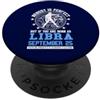 Libra Zodiac Horoscope Shirt Funny Astro Segno zodiacale Bilancia settembre 25 Compleanno delloroscopo dellastrologia PopSockets PopGrip Adesivo