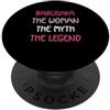 Humor first name Babushka funny Name Babushka the myth the woman Babushka PopSockets PopGrip Adesivo