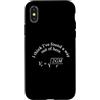 Physics Formula Science Gifts Custodia per iPhone X/XS Fuga Velocity Fisica Formula Scienza Umorismo