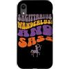 Archer Spirit Lettering Co. Custodia per iPhone XR Sagittario Wanderlust Zodiac Retro Tipografia