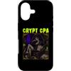 Halloween Glam Retro Vintage Comics Pop Custodia per iPhone 17 Cripta CPA Ragioniere Zombie Ghoul Coffin Spooky Horror Donne