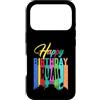 Birthday Celebration Apparel for Ryan Custodia per iPhone 17 Pro Buon compleanno Ryan colorato festa di compleanno uomini donne
