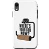 Potty Humor Club Custodia per iPhone XR Where's Your God Now Empty Toilet Paper Funny Meme