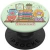 Teacher & Classroom Co. Insegnante di consulenza sulla terapia di sensibilizzazione alla salute mentale PopSockets PopGrip Adesivo