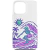 generic Custodia per iPhone 13 Pro Max Scheletro surf estate spiaggia grafica