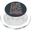 Great Woman Studio Divertente Citazione Emorroidi Sarcastico Donne Umorismo PopSockets PopGrip per MagSafe