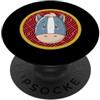 horse earth branch zodiac sign animal Ch Zodiaco Cinese Cavallo PopSockets PopGrip Adesivo