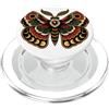 Old School Bug Ink Designs Tatuaggio Tradizionale Fasi Lunari Notte Falena PopSockets PopGrip per MagSafe