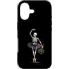 Spooky Ballet And Emo Aesthetic Dance Ar Custodia per iPhone 17 Scheletro ballerina danza gotica rose appassite arte spettrale