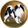 Giapponese Mento Cane Distintivo di Lapel Pin