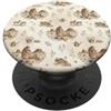 Cozy Countryside Farm Life Design Studio Horse Country Desert Blooms Ranch Vita Acquerello PopSockets PopGrip Adesivo