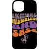 Archer Spirit Lettering Co. Custodia per iPhone 15 Plus Sagittario Wanderlust Zodiac Retro Tipografia