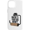 Potty Humor Club Custodia per iPhone 14 Where's Your God Now Empty Toilet Paper Funny Meme