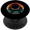 Space Exploration Apparel for Astronaut Vintage Astronauta Retro Tramonto Spazio Grafica Uomini PopSockets PopGrip Adesivo