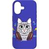 Games Gaming and Video-Games for Gamer G Custodia per iPhone 17 Gaming Headset Giochi Gatto Giocare Videogiochi Gamer