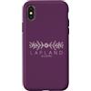 Finland Aesthetic Custodia per iPhone X/XS Lapponia Finlandia Bohemian - Lapland Suomi
