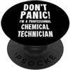 Chemistry & Lab T-Shirts & Gifts Tecnico chimico PopSockets PopGrip Adesivo