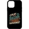 Bassoon Musician Gifts Custodia per iPhone 12 mini Gioco Fagotto Qual è il tuo superpotere Musicista Umorismo