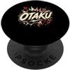 Sushi Techwear Tokyo Noodles Japanese St Otaku Kawaii Anime Manga Samurai Ramen Y2K Cyberpunk Japan PopSockets PopGrip Adesivo