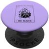 Mestiza Rebel Art The Reader Tarocchi Scheletro Lettura Un Libro Amanti PopSockets PopGrip Adesivo