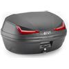 GIVI Valigia Centrale E455 MONOLOCK 45L Rosso Nero GIVI