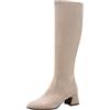 Tamaris Damen Long Boot Heel 1-25520-45, Stivali ad Altezza Ginocchio Donna