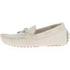 Andrea Conti Mocassino da Donna, Bianco Crema, 39 EU