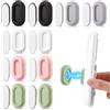 JIANTA Porta Telecomando Magnetico da Parete, 10 Pezzi | Supporto Autoadesivo per Telecomandi TV, Ventilatori e Condizionatori, Organizer da Parete per Casa e Ufficio