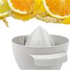 KADAX Spremiagrumi Manuale in Plastica, Robusto Pressa Ovale per Frutta e Arance, Universale (Bianco)