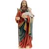 Holyart Presepe Pasquale: Statuina Gesù Buon Pastore 9 cm in resina