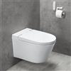 evineo ineo3 smart WC sospeso con SmartFlush e rivestimento evineoClean, BE0630WH, ineo3 bianco [WC > Smart WC]
