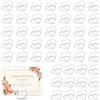 Doafoce 50 Pezzi Segnaposto Cuore Argento Portafoto Tavolo in Metallo Mini | Segnaposto Matrimonio Porta Foto da Tavola Supporto Memo Clip Memo Holder Portanumero per Matrimonio, Ristoranti e Comunione