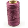 YIPUETERNITY Filo Cerato, 150D 1mm Filo da Cucito per Cuoio, 260m Filo da Cucito Cerato per Fai Da Te in Pelle, Legatoria, Calzolaio, Progetti in Pelle, Tessuti Pesanti, Borse (Viola)