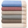 Estoralis | Nido | Trapunta Divano Multiuso | Copriletto, Coperta Foulard | Rosso | Plaid Letto, Copridivano, Pratico e Morbido Confortevole (230 x 260 cm. AnchoxAlto) | con Frange