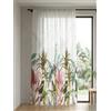 Tende Arredo Tessile - Tende per Interni Tende Moderne con Fascia Predisposta per Bastoni Ø Fino a 5cm, Tenda Camera da Letto Moderna, Soggiorno, Cucina (1 Pannello 200x260cm, Zurigo)