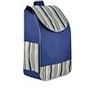 Easnea Borsa Di Ricambio Per Carrello Della Spesa In Tessuto Oxford Impermeabile Con Strisce Blu