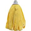 Apex Mocio Microfibra con Doppie Frange per Lavapavimenti, Giallo, 165 grammi