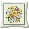 IL MAGGIOLINO | Fodera 40x40 Gobelin con Stampa Fiori Ofelia, Tessuto Doppio, Cerniera Nascosta, Made in Italy