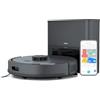 MEDION Robot aspirapolvere con stazione e lavaggio X22 SW+ (navigazione laser, 5.000 Pa, 2-in-1, mappatura precisa, aree no-go, piani multipli, MD 100021) blu