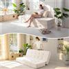 MAXYOYO Materasso Pieghevole 20cm, Flessibile con Impugnature, Divano Letto in Memory Foam, Strato Extra Spesso per Dormire a Terra, Ideale per Soggiorno e Camera Ospiti