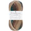 Scheepjes Stardust - Gomitolo di filato per uncinetto, 100 g, 662 Sagittario, verde e beige