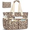 VOBUKE Borsa Mare Donna Grande XXL Famiglia Borse Spiaggia 50L Impermeabile con Cerniera Pieghevole Leggera Borse Beach Multitasche Tote Bag per Viaggio, Vacanza, Piscina, Fitness